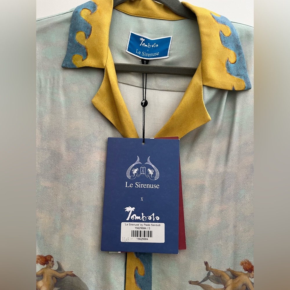 NWT Tombolo x Le Sirenuse Short Sleeve Button-up - Picture 2 of 7